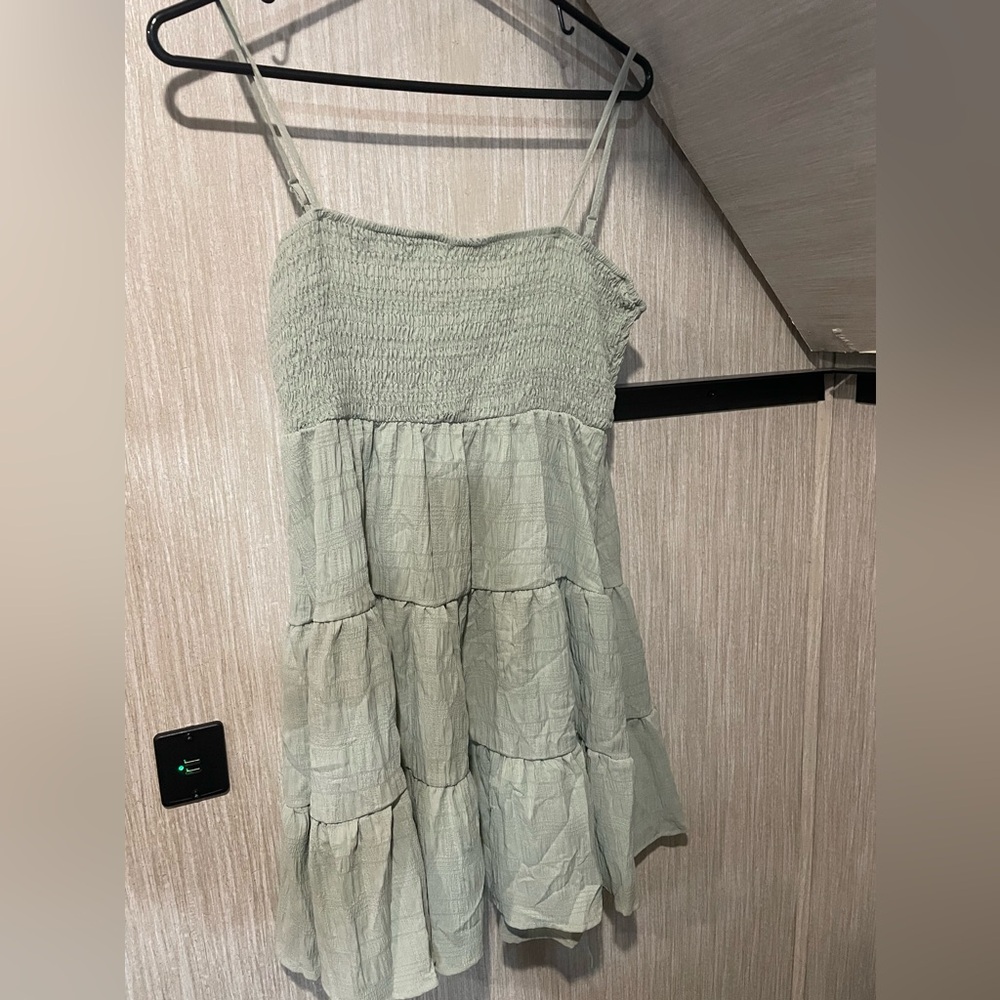 light sage green dress